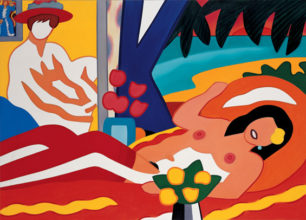 Sunset Nude with Wesselmann